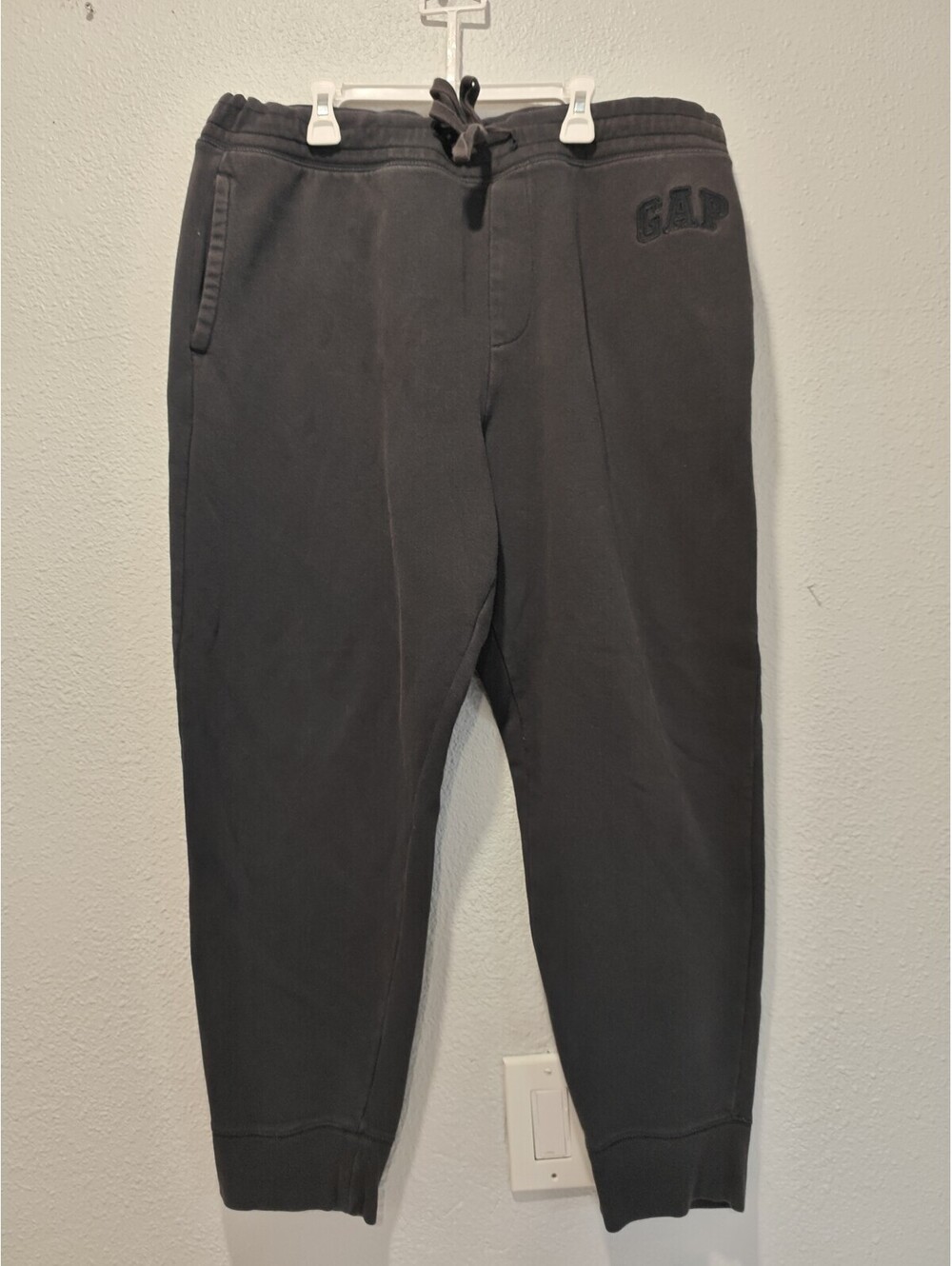GAP Men's Black Fleece Sweatpants XL